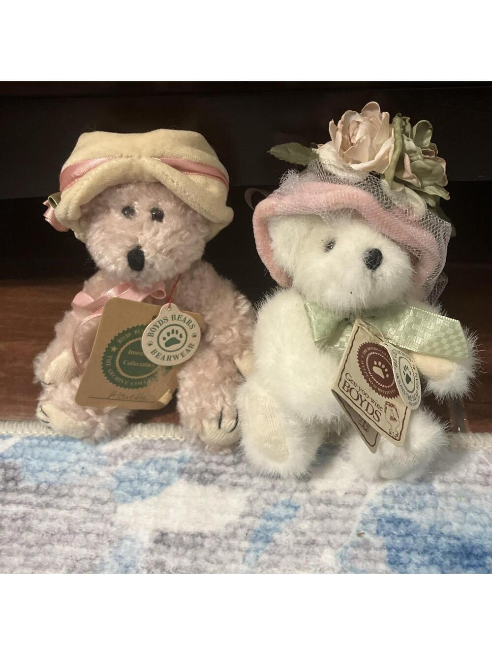 Lot Of 2 Boyds Bears TJ’s Best Dressed With Tags